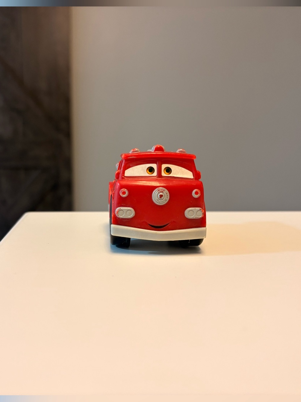 2012 Fisher Price Little People Wheelie Red (The firetruck from Disney Cars) HTF